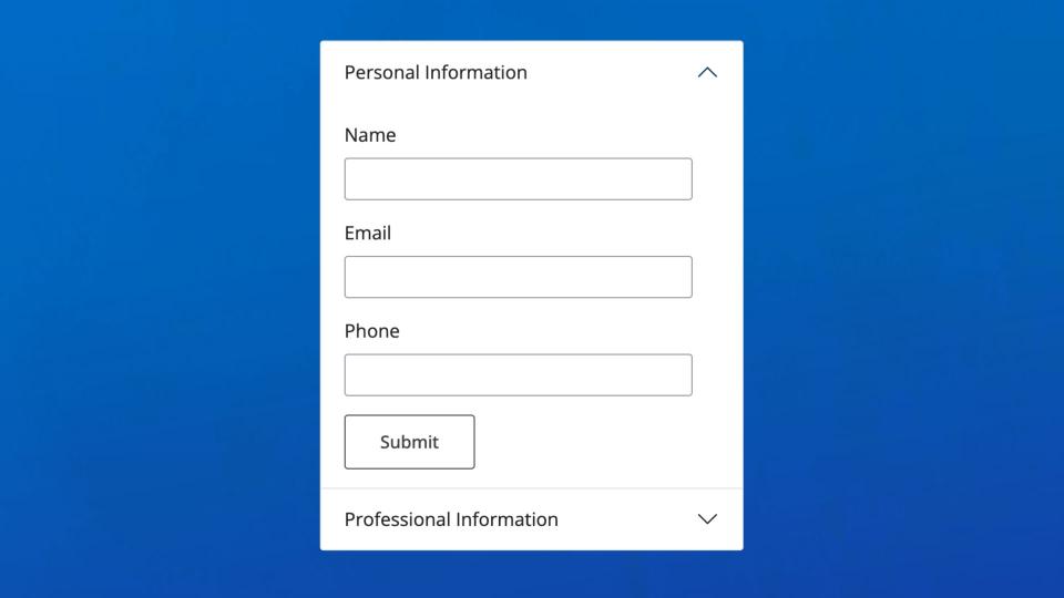 Level Up Your Shiny Forms: Accordions + Dynamic Goodness