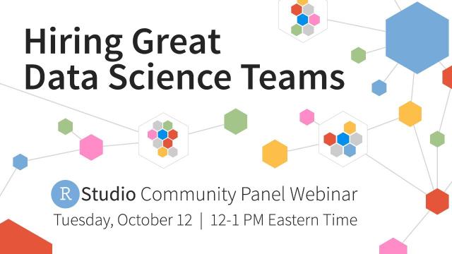 Community Conversation: Hiring Great Data Science Teams