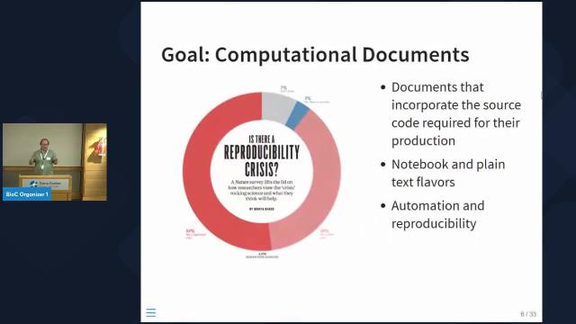 Keynote, JJ Allaire:  Reproducible Manuscripts with Quarto