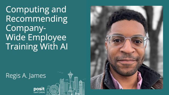 Computing and recommending company-wide employee training pair decisions at scale... posit conf 2024