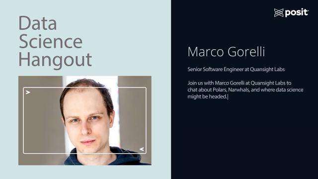 Polars, pandas, and Narwhals, oh my! | Marco Gorelli | Data Science Hangout
