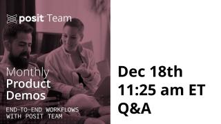 Workflow Demo Live Q&A - December 18th!